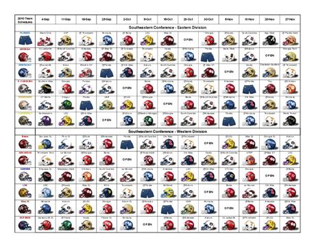 2024 sec football schedule